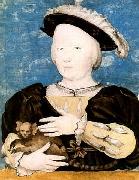 HOLBEIN, Hans the Younger Boy with marmoset oil